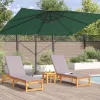 Cantilever Roma Napernyő Zöld és Fekete 352 x 251 x 260 cm