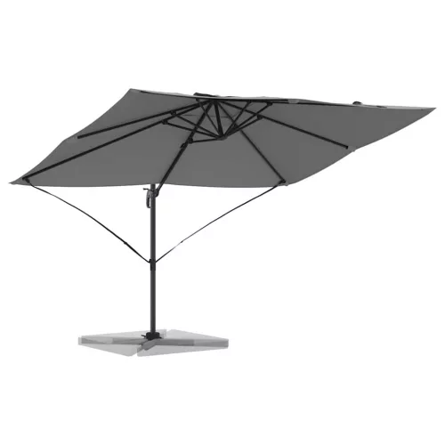 Cantilever Roma Napernyő Antracit és fekete 352 x 251 x 260 cm