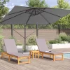 Cantilever Roma Napernyő Antracit és fekete 352 x 251 x 260 cm