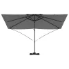 Cantilever Roma Napernyő Antracit és fekete 352 x 251 x 260 cm