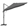Cantilever Roma Napernyő Antracit és fekete 352 x 251 x 260 cm