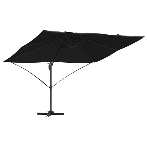 Cantilever Roma Napernyő Fekete és fekete 352 x 251 x 260 cm