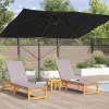 Cantilever Roma Napernyő Fekete és fekete 352 x 251 x 260 cm
