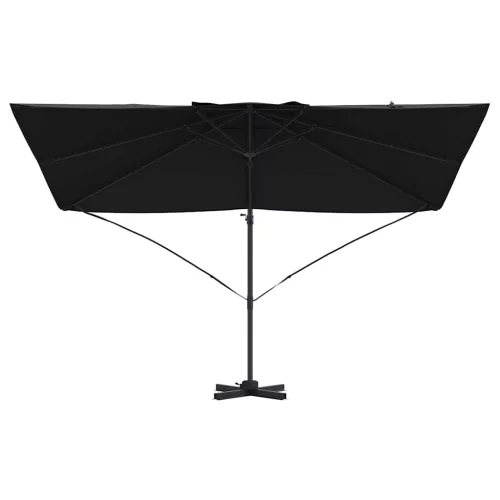 Cantilever Roma Napernyő Fekete és fekete 352 x 251 x 260 cm