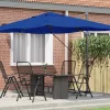 Cantilever Roma Napernyő Kék és Fekete 352 x 251 x 260 cm
