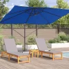 Cantilever Roma Napernyő Kék és Fekete 352 x 251 x 260 cm