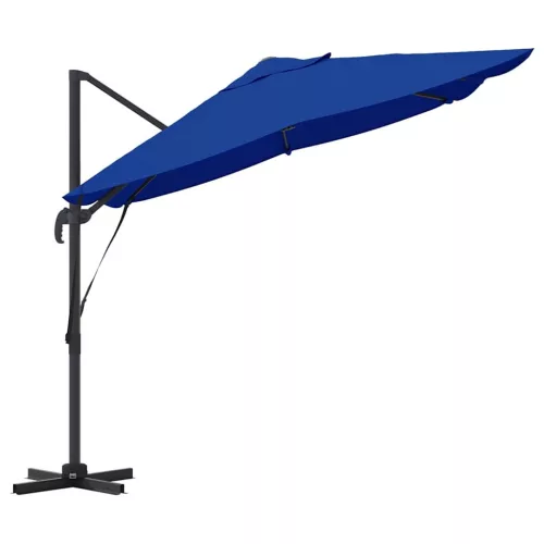 Cantilever Roma Napernyő Kék és Fekete 352 x 251 x 260 cm