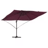Cantilever Roma Napernyő Piros és Fekete 352 x 251 x 260 cm