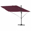 Cantilever Roma Napernyő Piros és Fekete 352 x 251 x 260 cm