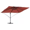 Cantilever Roma Napernyő Piros és Fekete 352 x 251 x 260 cm