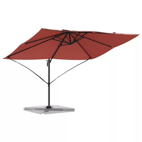 Cantilever Roma Napernyő Piros és Fekete 352 x 251 x 260 cm