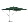 Cantilever Roma Napernyő Zöld és Fekete 352 x 251 x 265 cm