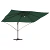 Cantilever Roma Napernyő Zöld és Fekete 352 x 251 x 265 cm