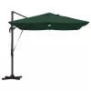 Cantilever Roma Napernyő Zöld és Fekete 352 x 251 x 265 cm