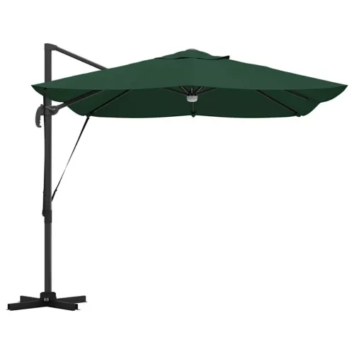 Cantilever Roma Napernyő Zöld és Fekete 352 x 251 x 265 cm
