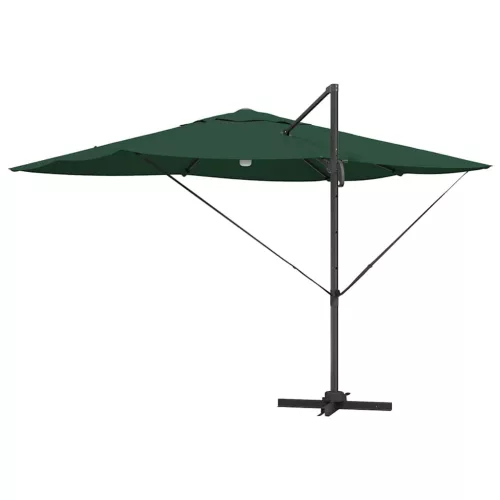 Cantilever Roma Napernyő Zöld és Fekete 352 x 251 x 265 cm