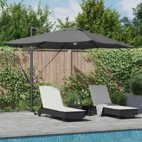   Cantilever Roma Napernyő Antracit és fekete 352 x 251 x 265 cm