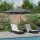 Cantilever Roma Napernyő Antracit és fekete 352 x 251 x 265 cm