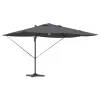 Cantilever Roma Napernyő Antracit és fekete 352 x 251 x 265 cm