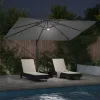 Cantilever Roma Napernyő Antracit és fekete 352 x 251 x 265 cm