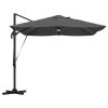 Cantilever Roma Napernyő Antracit és fekete 352 x 251 x 265 cm