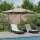 Cantilever Roma Napernyő Taupe és Fekete 352 x 251 x 265 cm