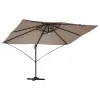 Cantilever Roma Napernyő Taupe és Fekete 352 x 251 x 265 cm