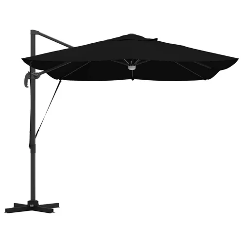 Cantilever Roma Napernyő Fekete és fekete 352 x 251 x 265 cm