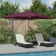Cantilever Roma Napernyő Piros és Fekete 352 x 251 x 265 cm