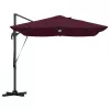 Cantilever Roma Napernyő Piros és Fekete 352 x 251 x 265 cm