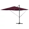 Cantilever Roma Napernyő Piros és Fekete 352 x 251 x 265 cm