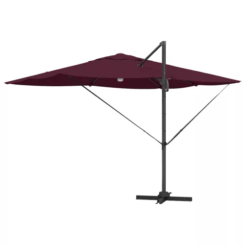 Cantilever Roma Napernyő Piros és Fekete 352 x 251 x 265 cm