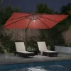 Cantilever Roma Napernyő Piros és Fekete 352 x 251 x 265 cm
