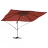 Cantilever Roma Napernyő Piros és Fekete 352 x 251 x 265 cm
