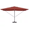 Cantilever Roma Napernyő Piros és Fekete 352 x 251 x 265 cm