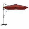 Cantilever Roma Napernyő Piros és Fekete 352 x 251 x 265 cm