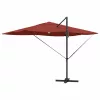 Cantilever Roma Napernyő Piros és Fekete 352 x 251 x 265 cm