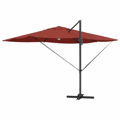 Cantilever Roma Napernyő Piros és Fekete 352 x 251 x 265 cm
