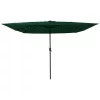 Kerti napernyő Zöld és Fekete 295 x 295 x 245 cm