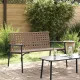 Kerti Szék Fekete 113 x 79 x 75cm polirattan