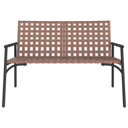 Kerti Szék Fekete 113 x 79 x 75cm polirattan