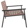 Kerti Szék Fekete 113 x 79 x 75cm polirattan
