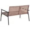 Kerti Szék Fekete 113 x 79 x 75cm polirattan