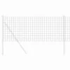 Európai Kerítés Zöld 0.8 x 25 m PVC-bevonatú vas