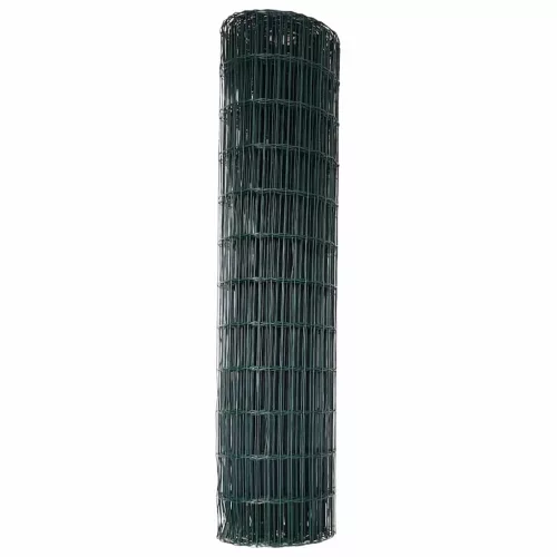 Európai Kerítés Zöld 1.2 x 25 m PVC-bevonatú vas