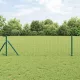 Európai Kerítés Zöld 0.6 x 50 m PVC-bevonatú vas