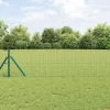 Európai Kerítés Zöld 0.4 x 50 m PVC-bevonatú vas