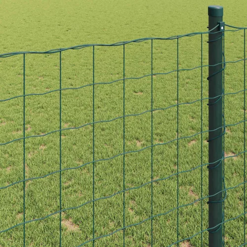 Európai Kerítés Zöld 0.6 x 50 m PVC-bevonatú vas