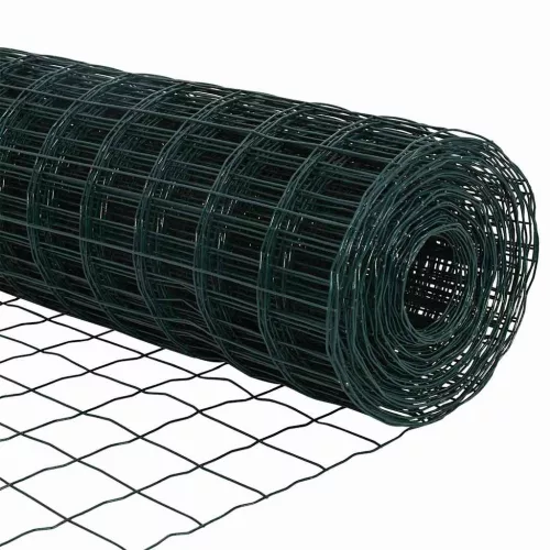 Európai Kerítés Zöld 0.6 x 50 m PVC-bevonatú vas