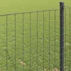 Európai Kerítés Szürke 0.4 x 50 m PVC-bevonatú vas